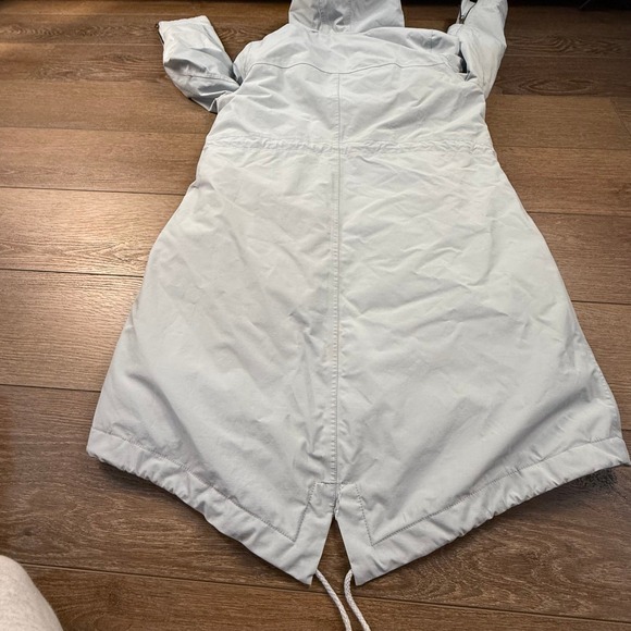 Boden Women's Dunbar Waterproof Parka Hooded Lined Insulated Outdoor Size 8 Blue - Picture 7 of 16